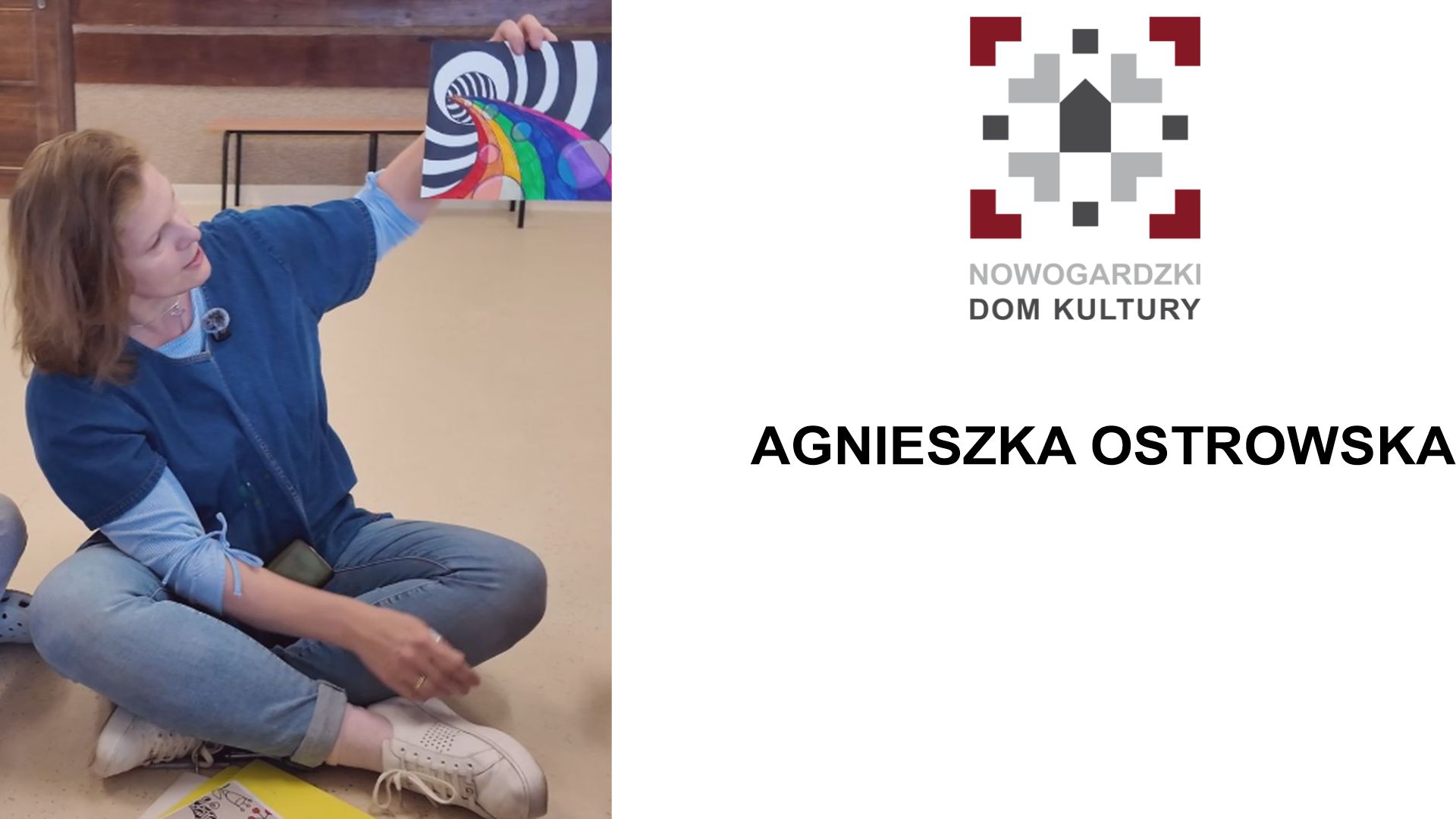 Zaproszenie na zajęcia manualne TWÓRCZE DZIECIAKI | Agnieszka Ostrowska